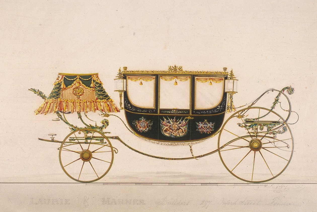Lordi pormestari William Hunterin vaunu, 1851 tekijältä J Gilfoy