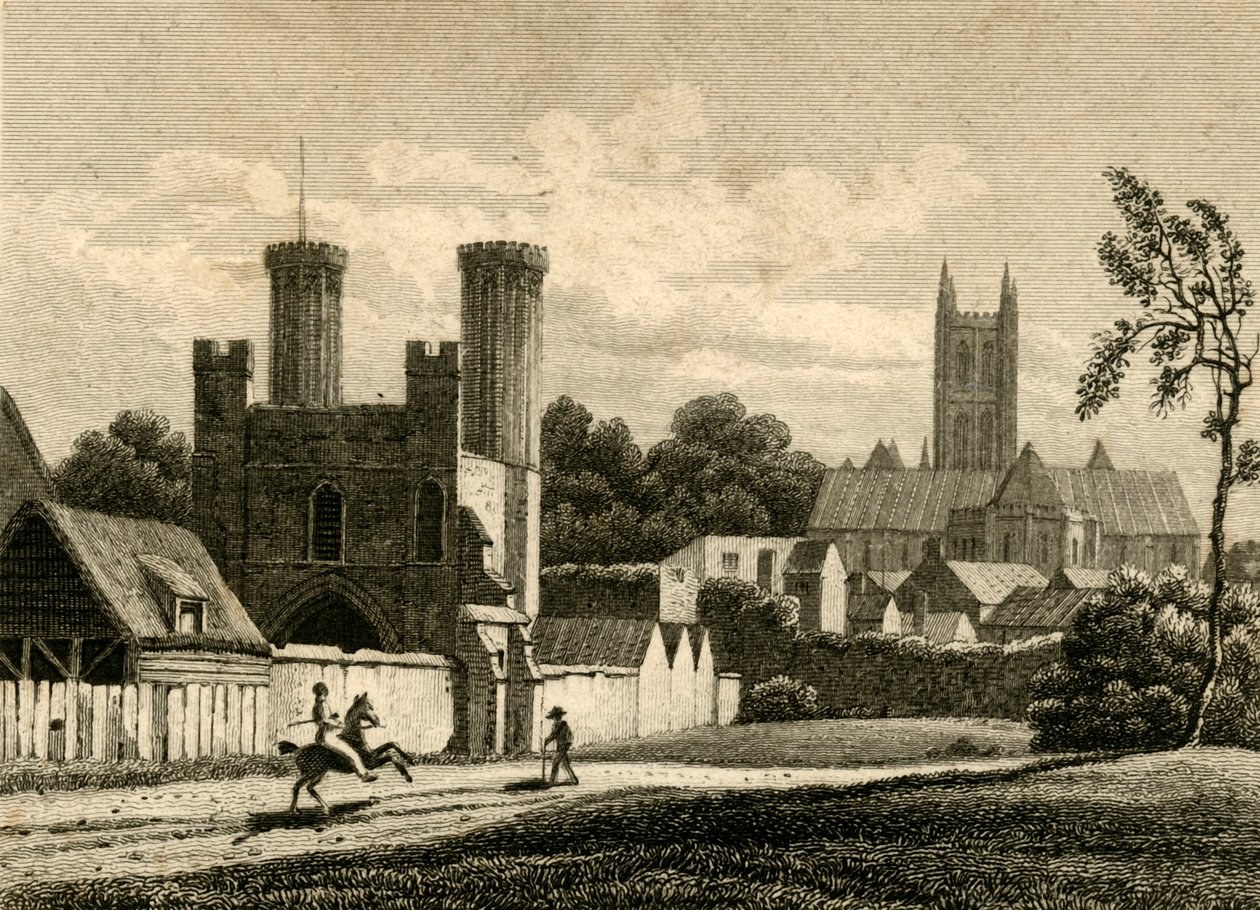 Canterbury, Kent, 1822. tekijältä J. Greig