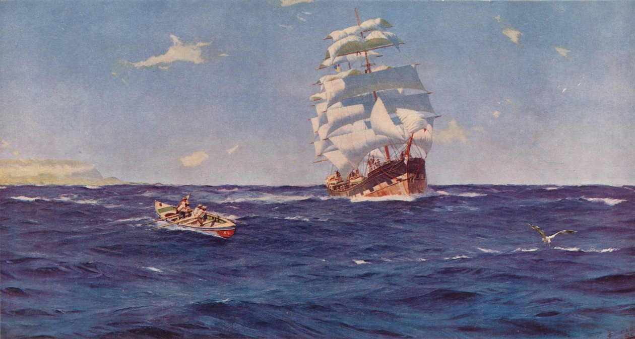 Valparaison ulkopuolella, 1899, 1938 tekijältä J Greig Pirie