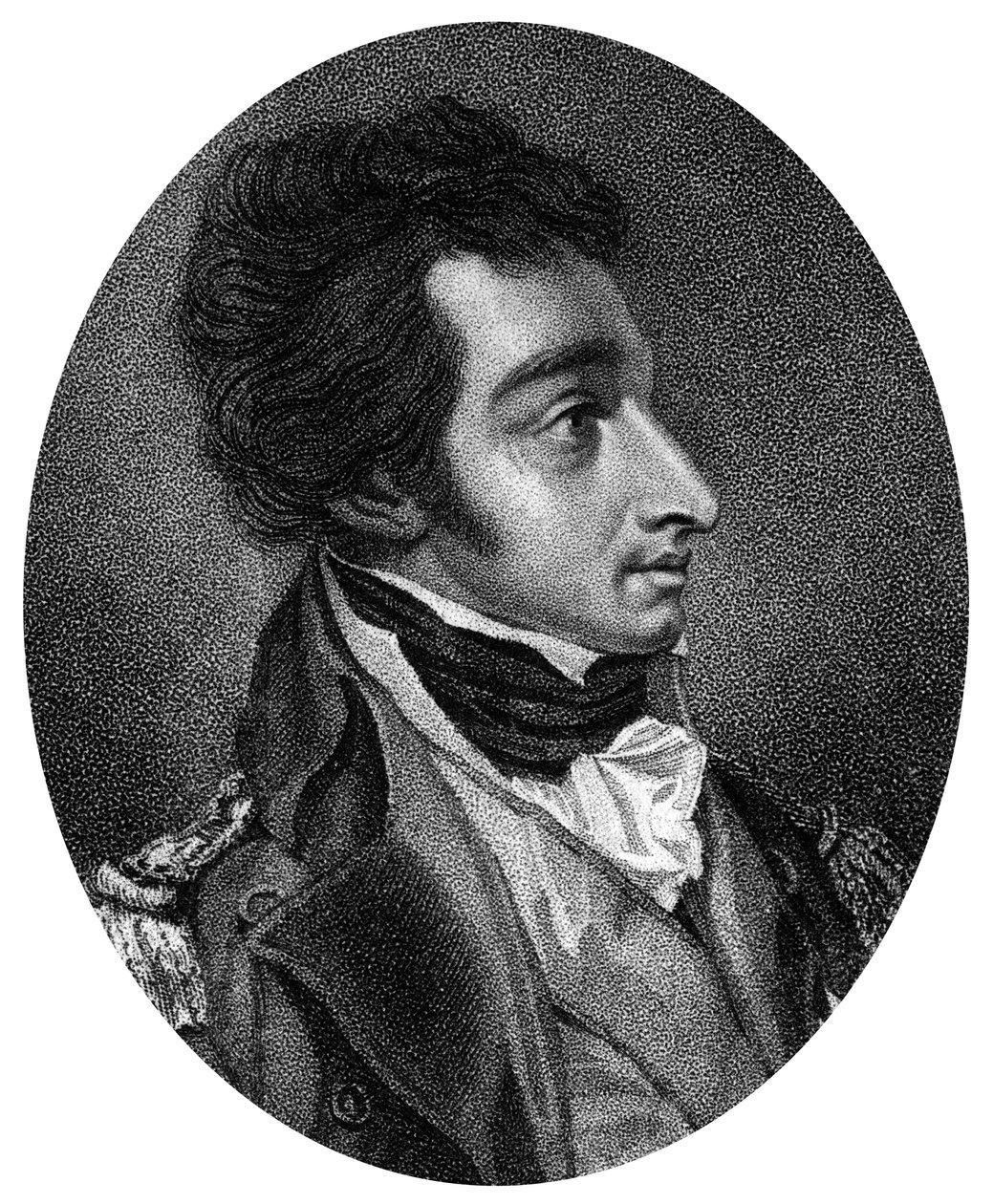 Amiraali Sir William Sydney Smith 1764-1840, laivaston komentaja, 1837. tekijältä J. Hopwood