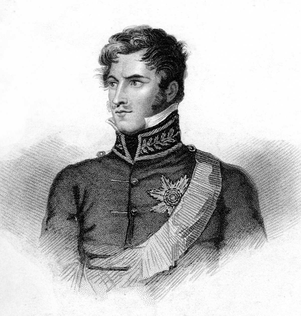 Saksi-Coburg-Saalfeldin prinssi Leopold, 1800-luku. tekijältä J. Hopwood