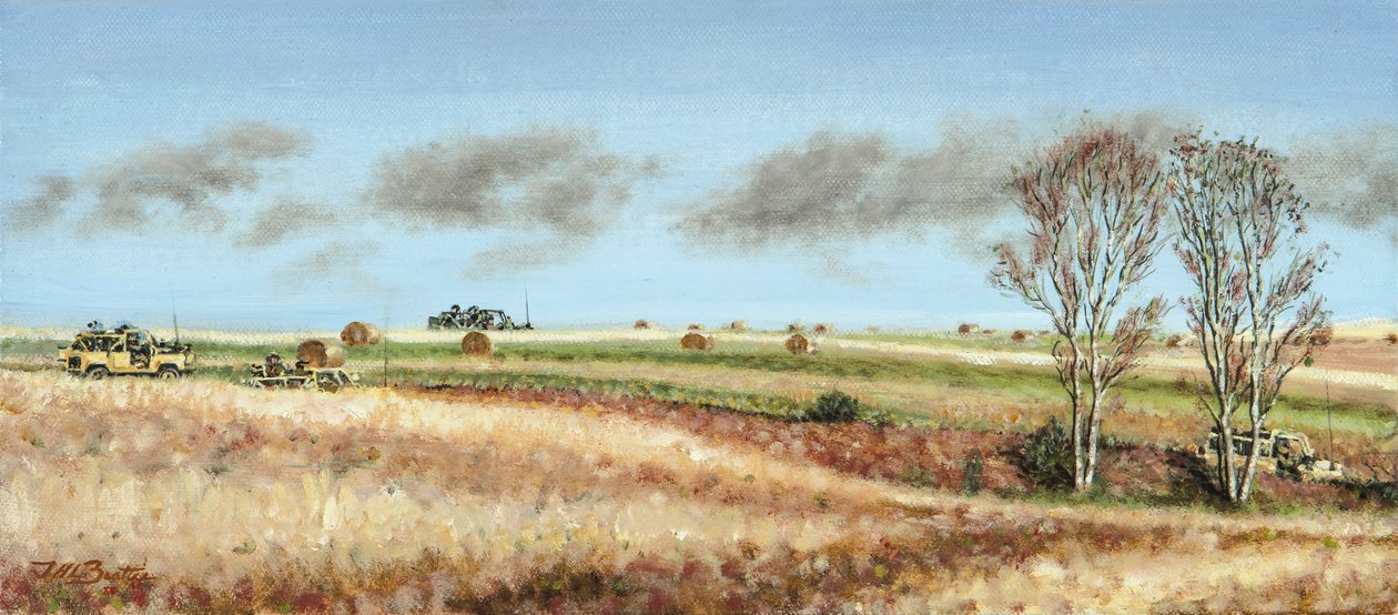 SCOUTING, 2018 (öljymaalaus) tekijältä J Hugh L Beattie