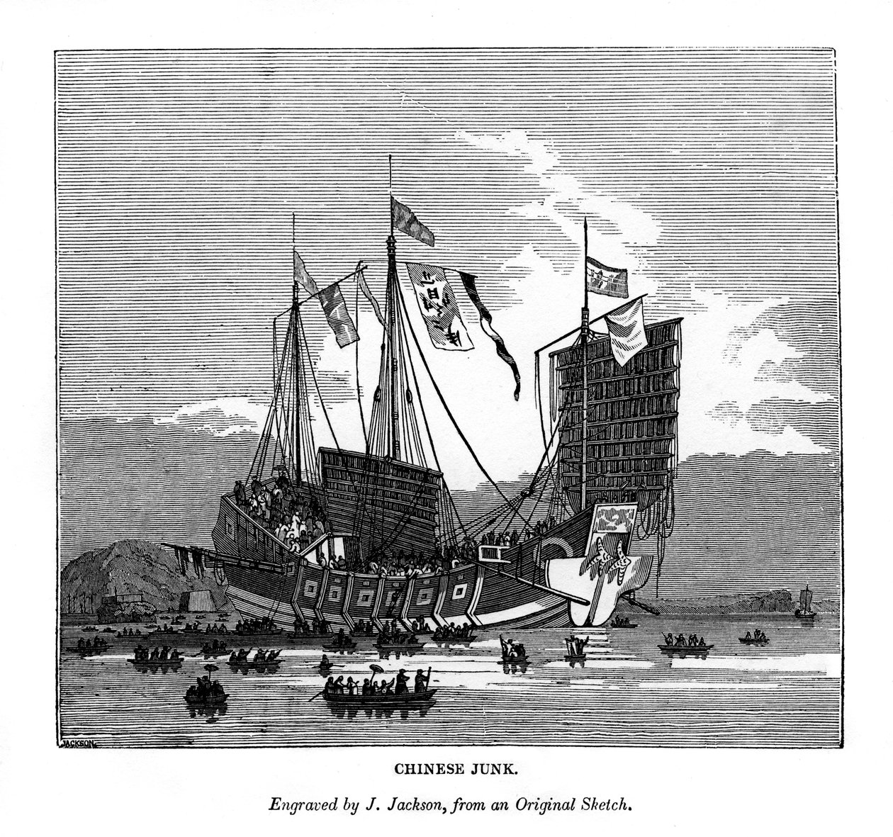 Kiinalaista roskaa, 1843 tekijältä J. Jackson