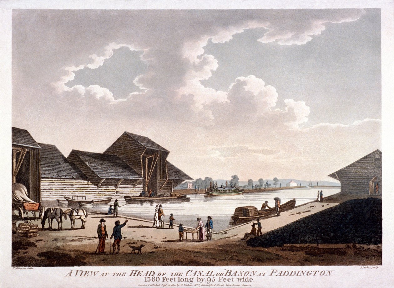 Bayswater, Paddington, Lontoo, 1801 tekijältä J Jeakes