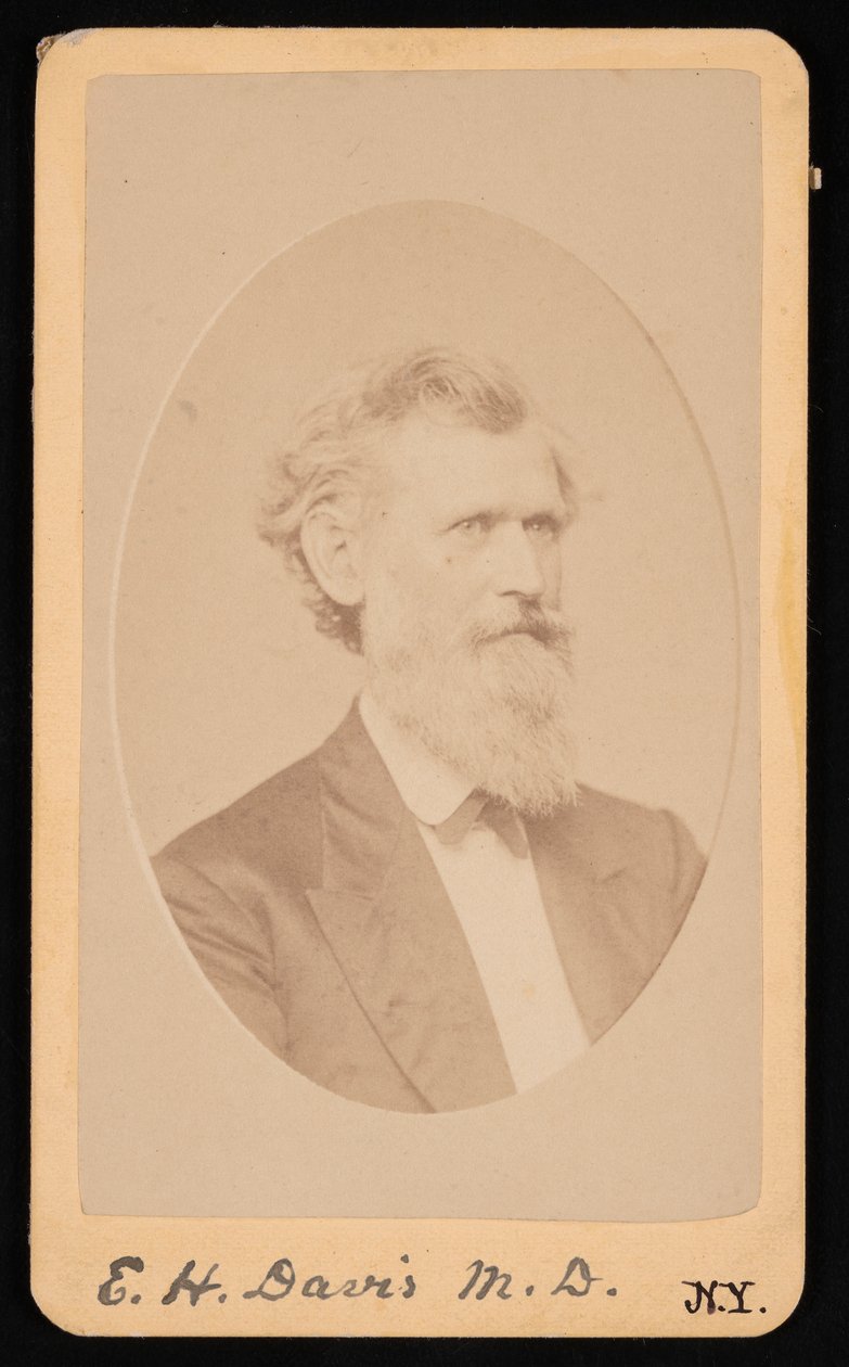 Edwin Hamilton Davisin muotokuva 1811-1888, Ennen vuotta 1888. tekijältä J Kraft
