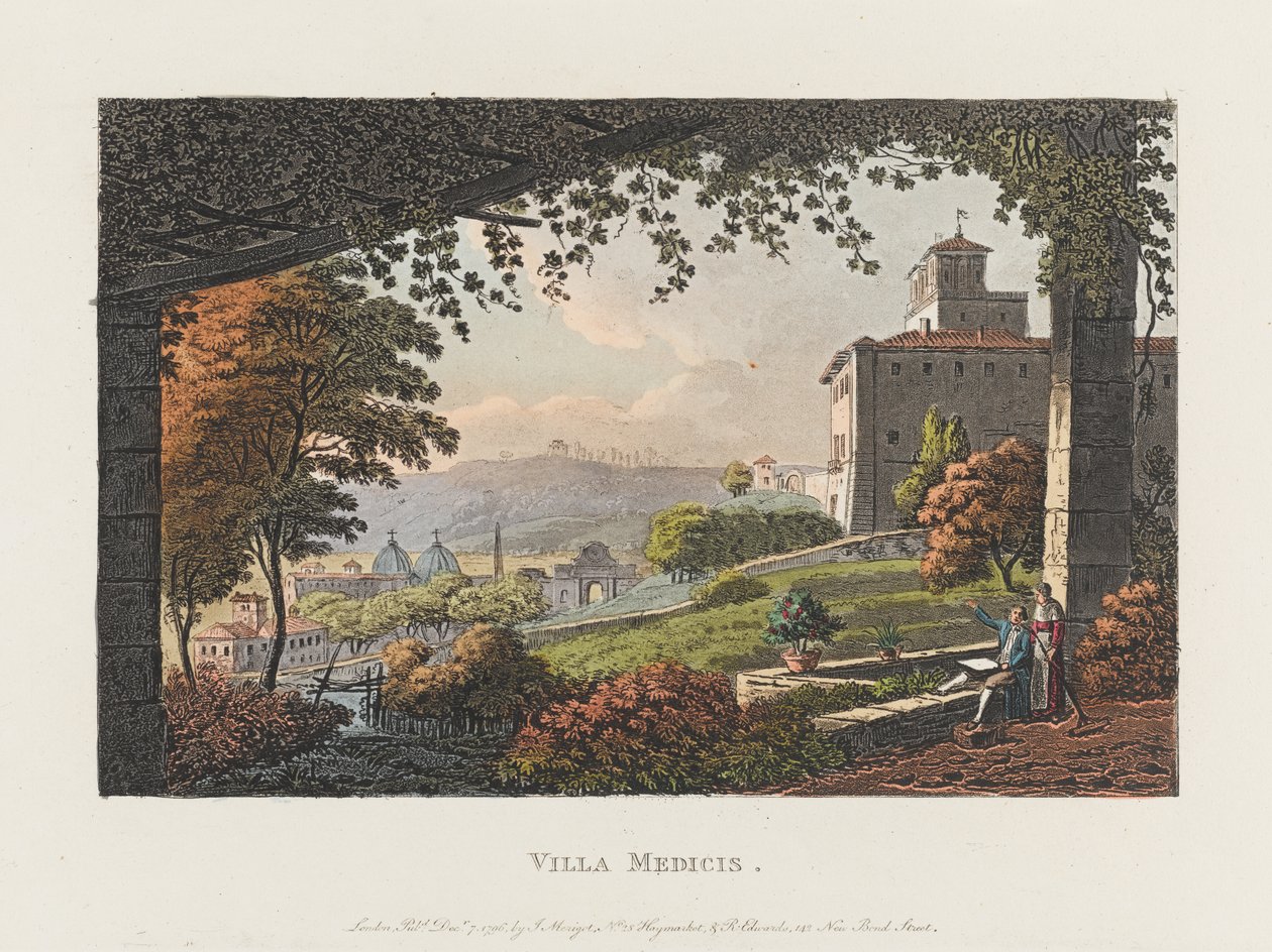 Villa Medici tekijältä J. Merigot
