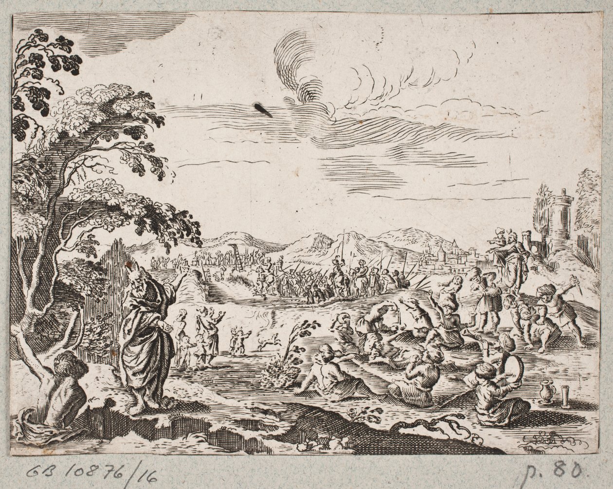 Kuvitus Adam Oleariukselle, "Persialainen Rosenthal, nerokas runoilija Schich Saadi […]", Schleswig 1660 tekijältä J. Muller