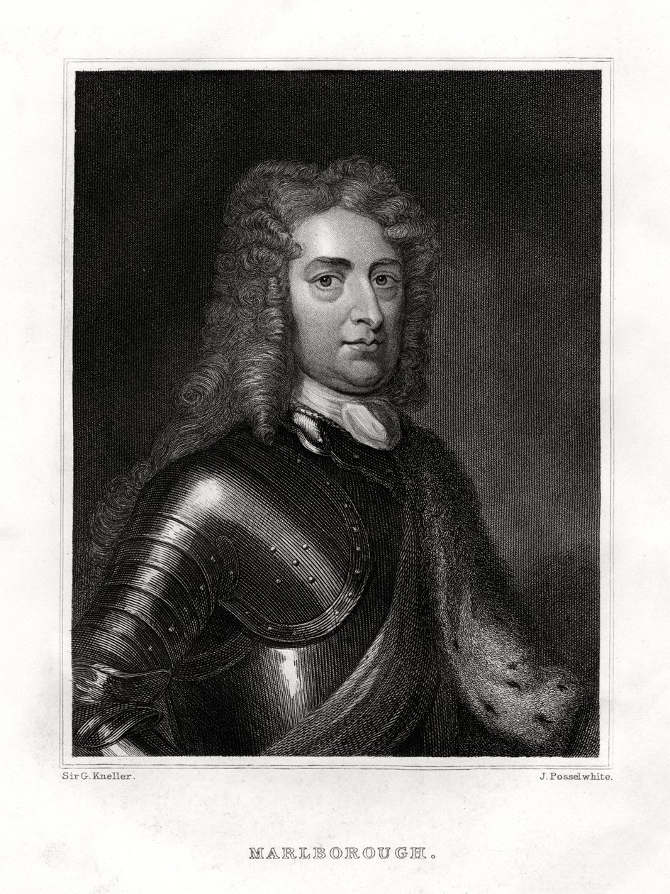 John Churchill, Marlboroughin herttua, englantilainen sotilas, 1860 tekijältä J. Posselwhite