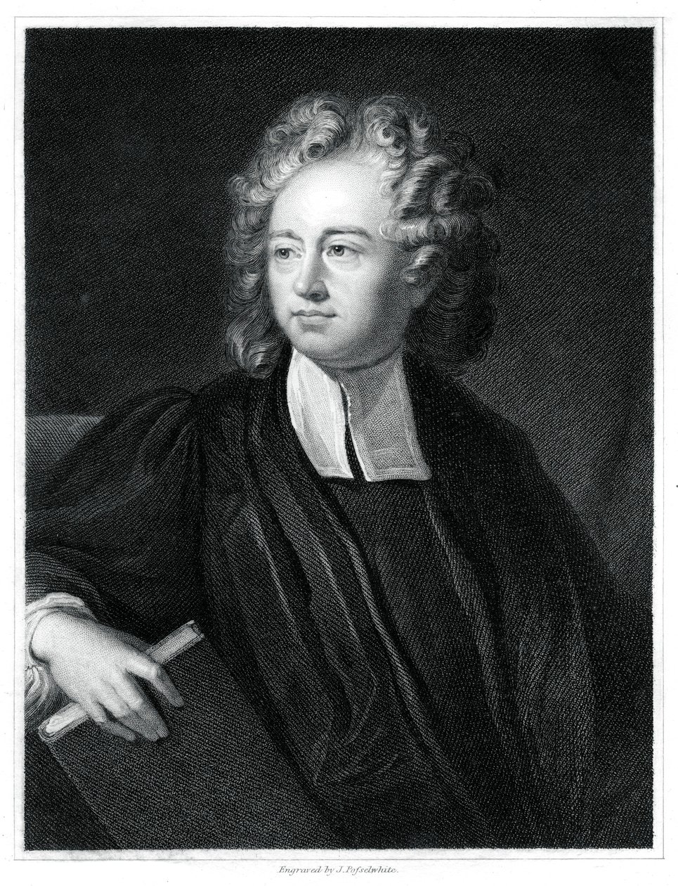 Richard Bentley, englantilainen teologi, klassikkotutkija ja kriitikko, 1834. tekijältä J. Posselwhite