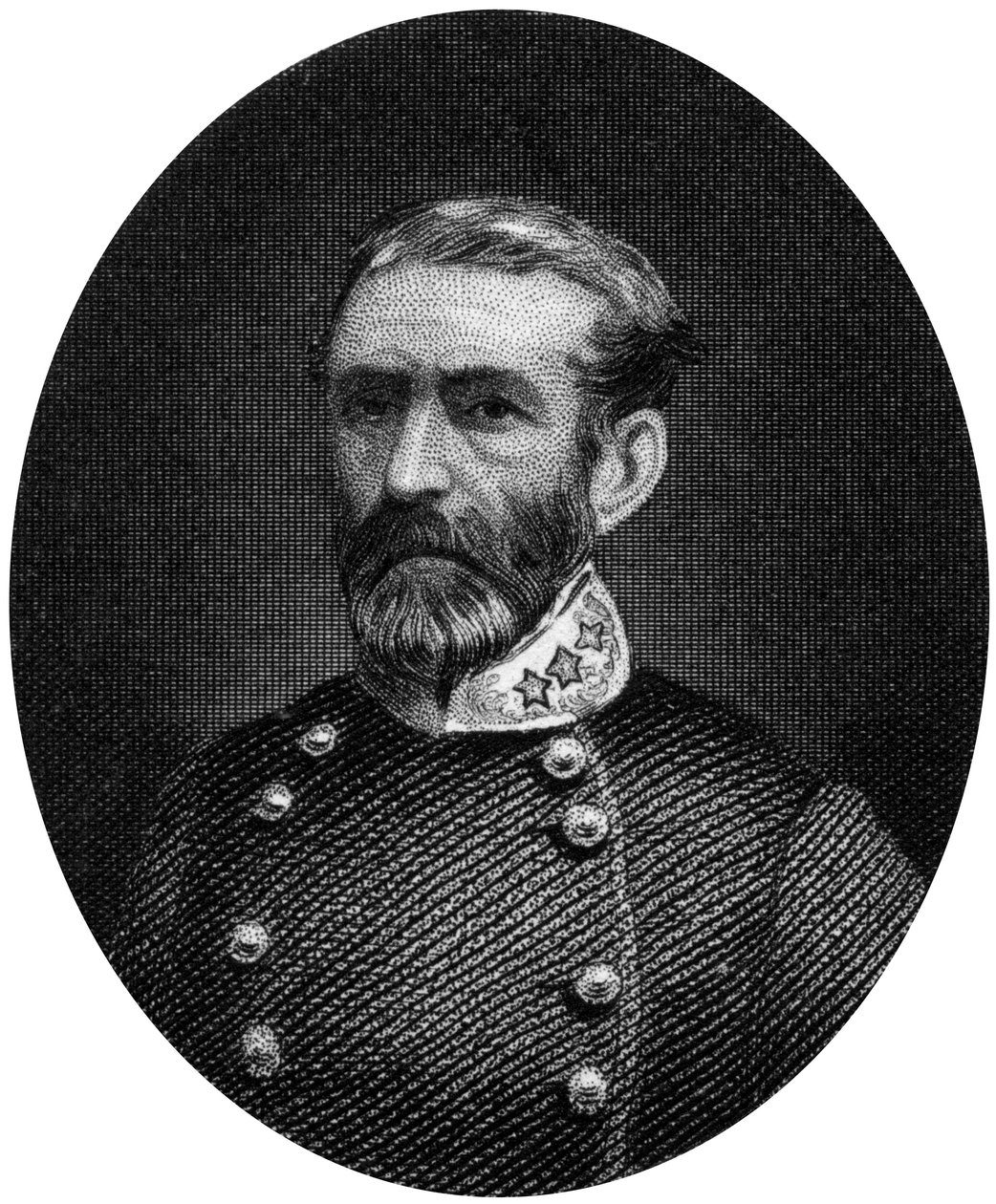 Braxton Bragg, konfederaation kenraali, 1862-1867. tekijältä J. Rogers