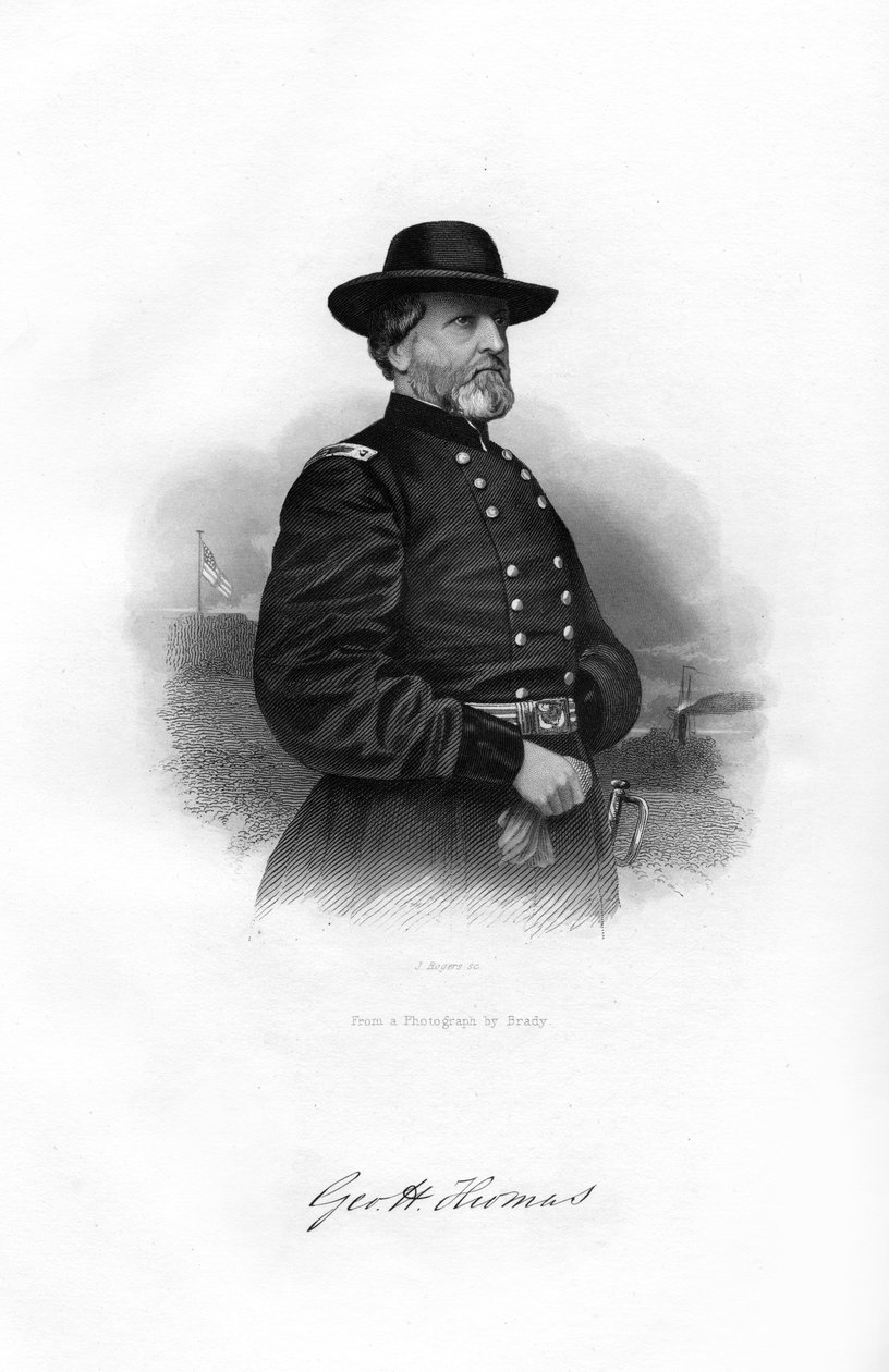 George Henry Thomas, unionin kenraali, 1862-1867. tekijältä J. Rogers