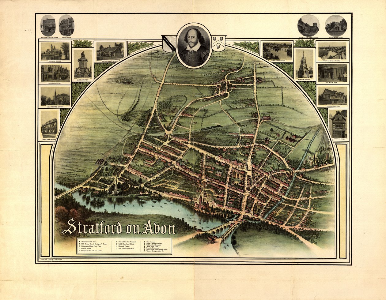 Stratford on Avon. tekijältä J. Ross Brown
