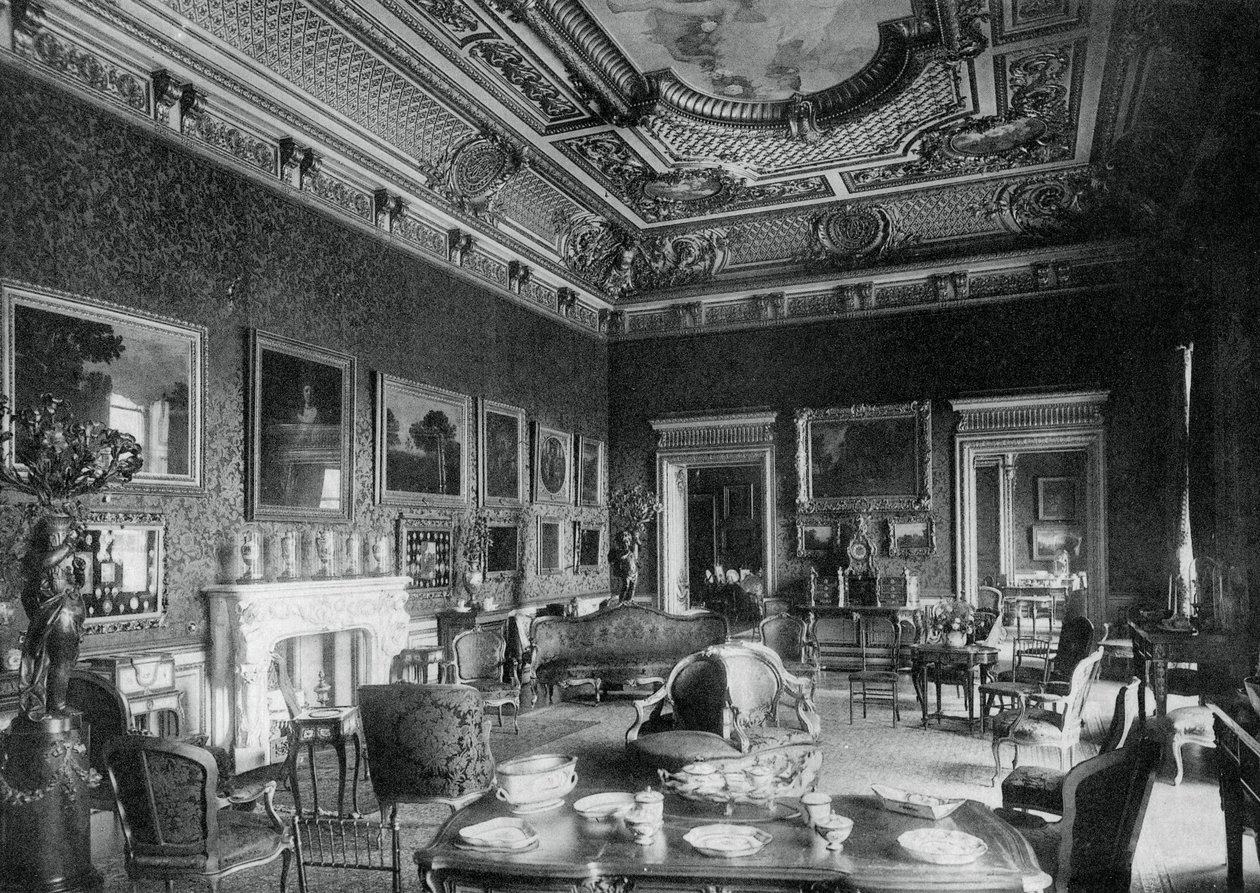 Sali, Montagu House, 1908. tekijältä J Russell and Sons