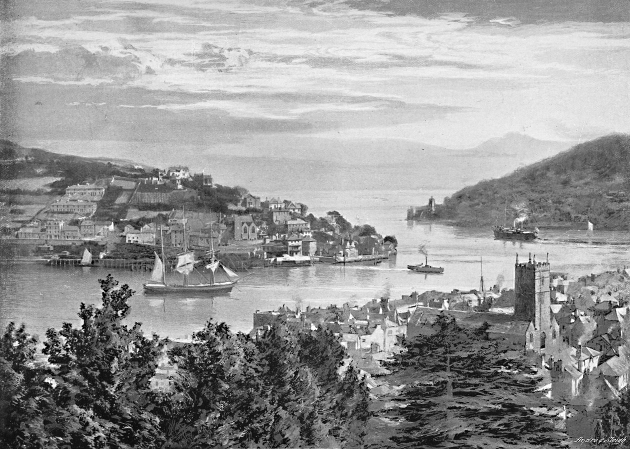 Dartmouth, 1896 tekijältä J. Smale and Son