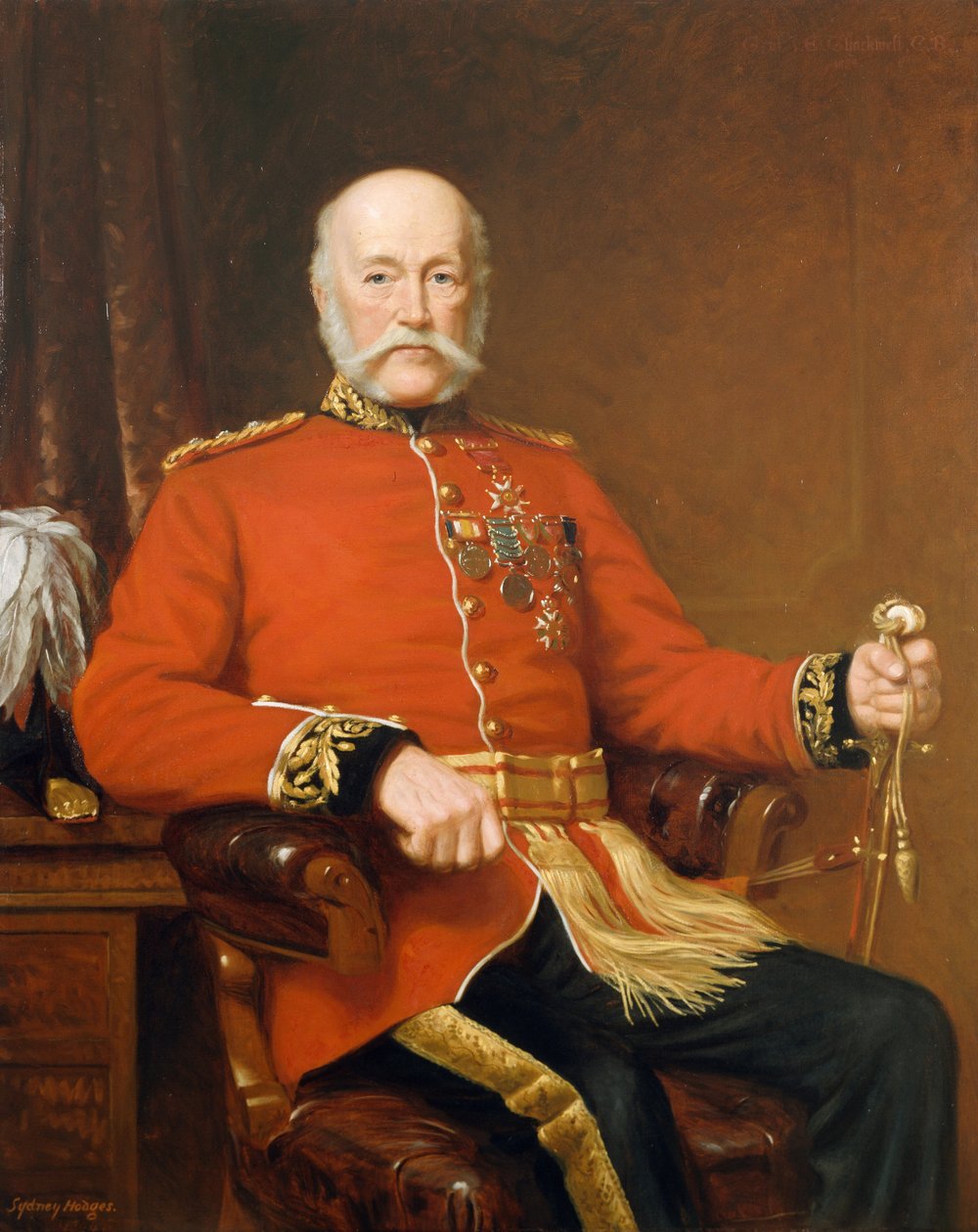 Kenraali Joseph Edwin Thackwell CB (1813-1900) 1894 tekijältä J. Sydney Willis Hodges