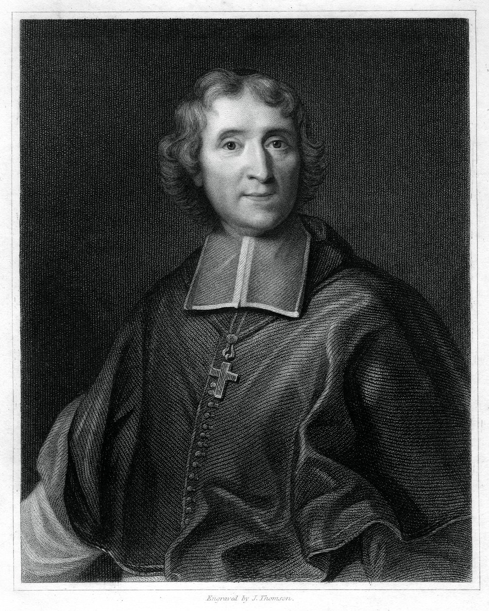 Francois Fenelon, ranskalainen roomalaiskatolinen teologi, runoilija ja kirjailija, 1833. tekijältä J. Thomson