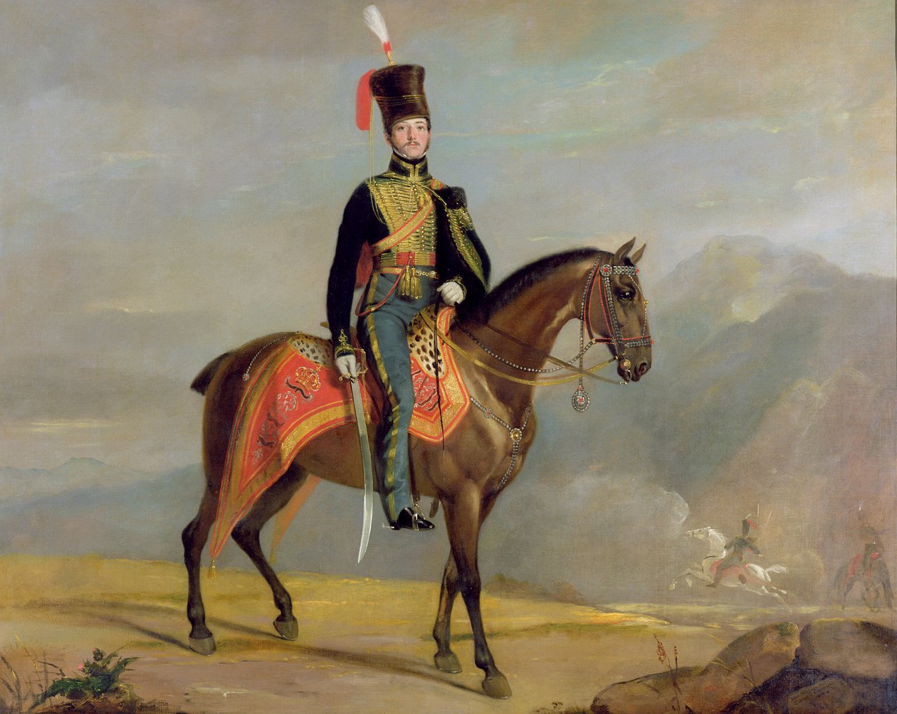Kapteeni William Drummond (1796-1881) 10. hussarit, 1819 tekijältä J. Watson