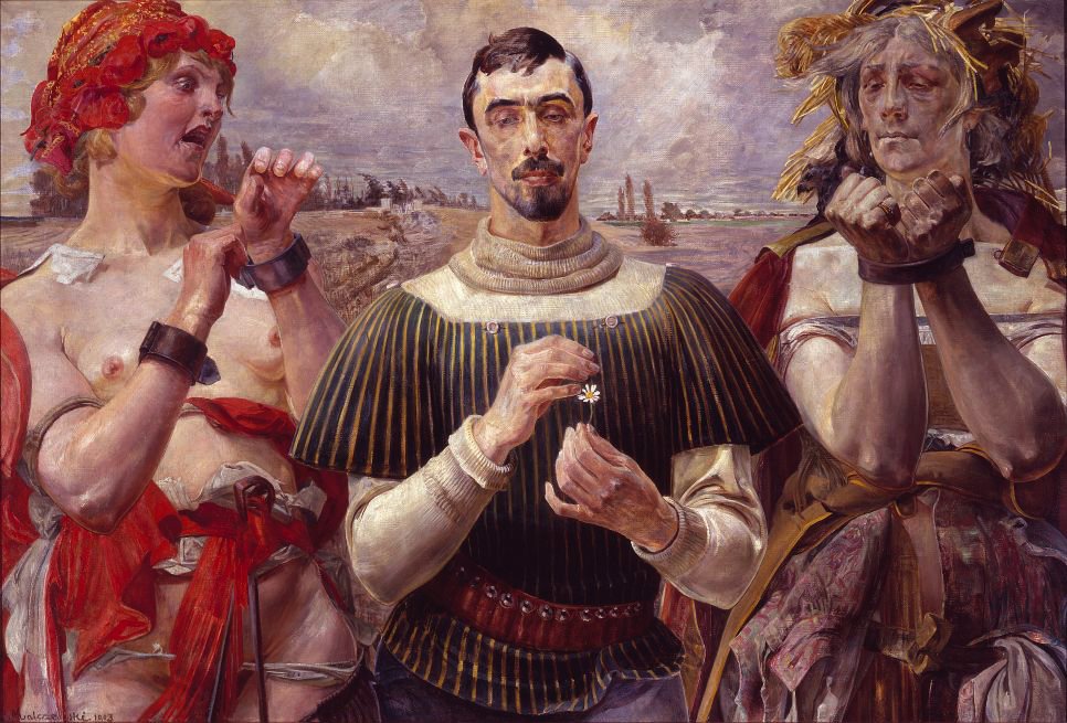 Puolalainen Hamlet - Aleksander Wielopolskin muotokuva.nPolski: Hamlet polski - Portret Aleksandra Wielopolskiego.n tekijältä Jacek Malczewski