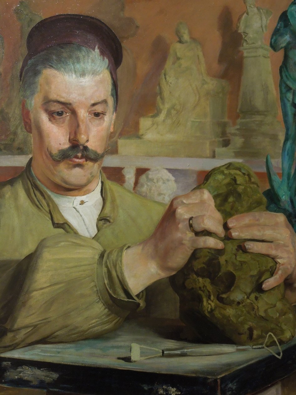 Tadeusz Błotnickin muotokuva tekijältä Jacek Malczewski