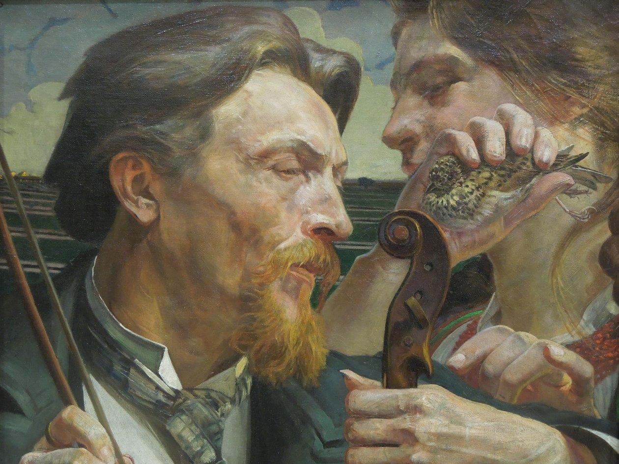 Maalari Antoni Zembaczyńskin muotokuva tekijältä Jacek Malczewski