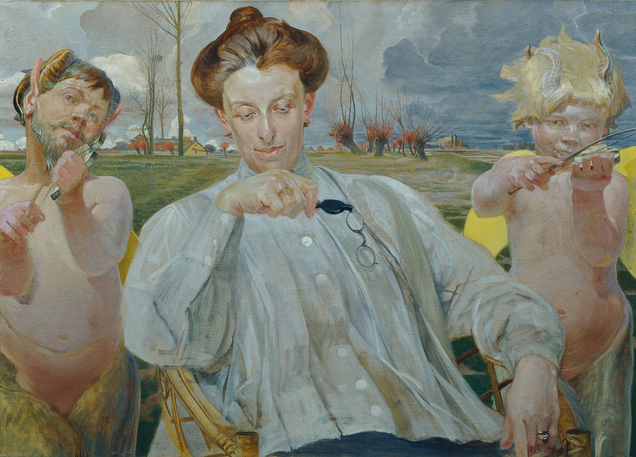 Taiteilijan vaimo tekijältä Jacek Hyacinth Malczewski