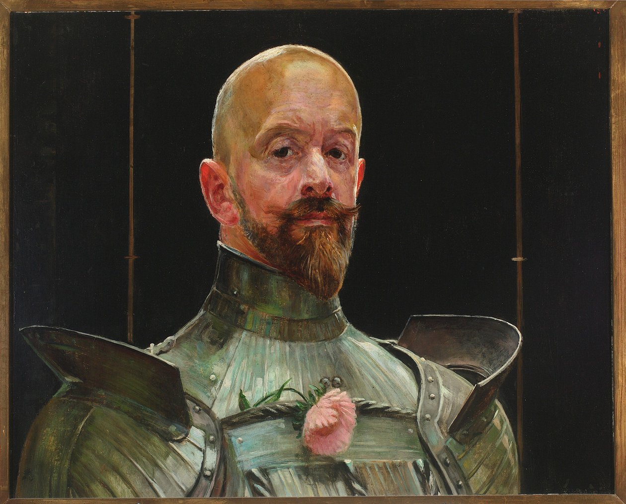 Omakuva haarniskassa tekijältä Jacek Malczewski