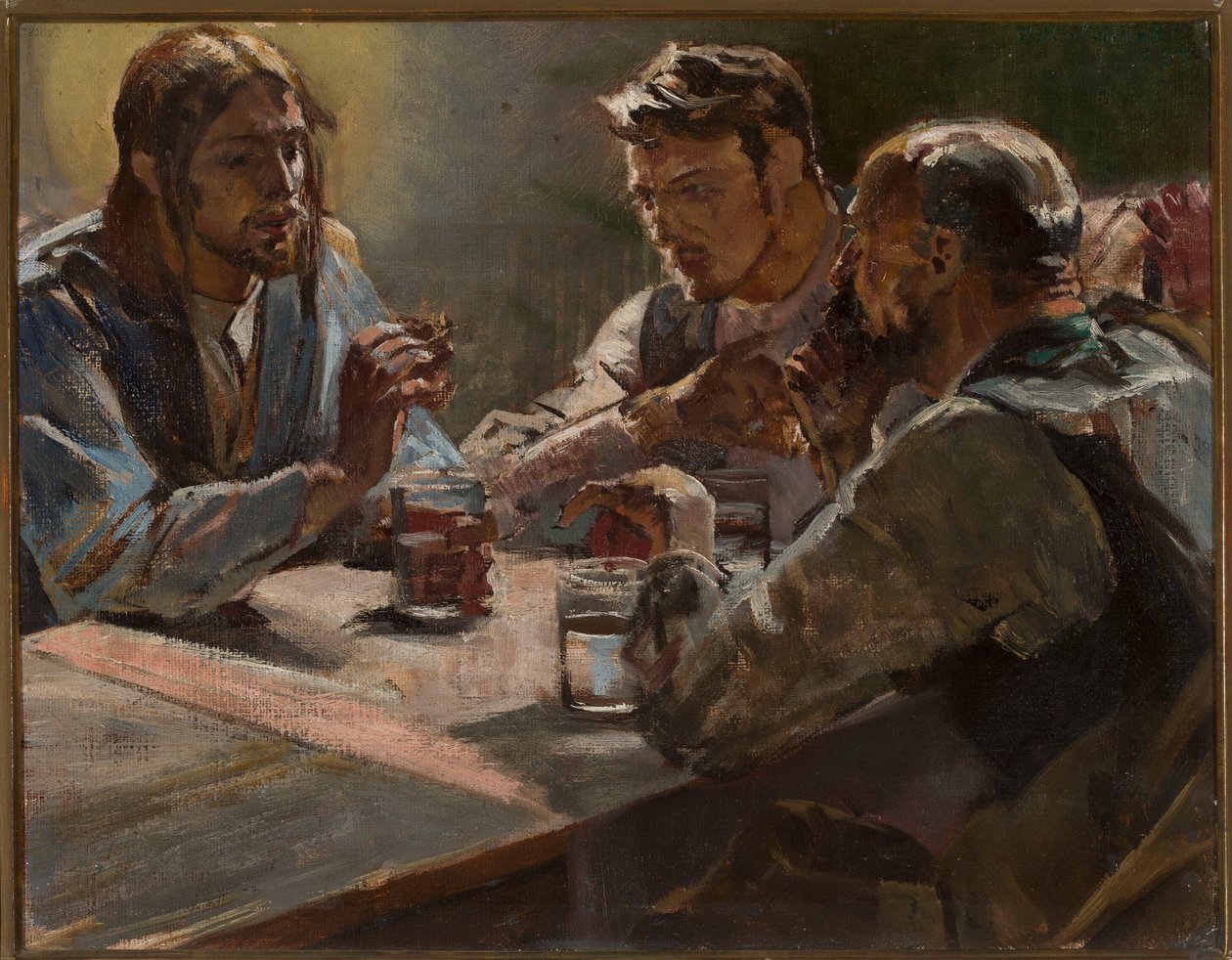 Kristus Emmauksessa tekijältä Jacek Malczewski