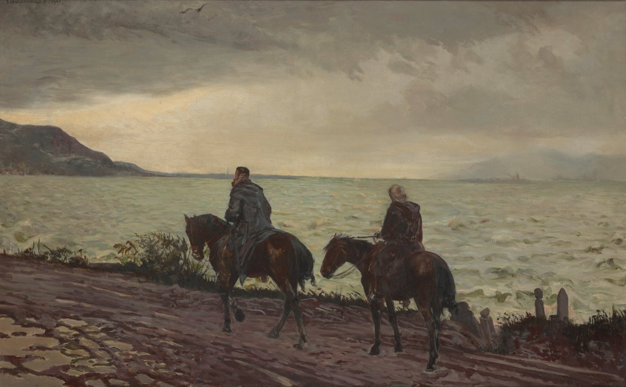 Don Quijote ja Sancho Panza tekijältä Jacek Malczewski