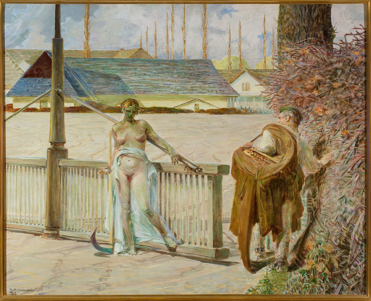 Elämäni - triptyykin oikea osa tekijältä Jacek Malczewski