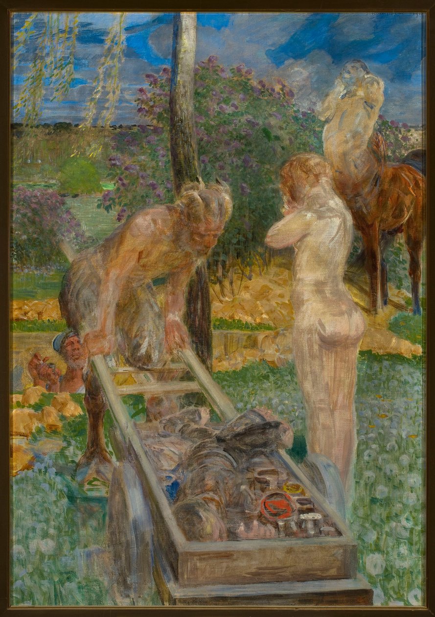 Maalarin hautajaiset tekijältä Jacek Malczewski