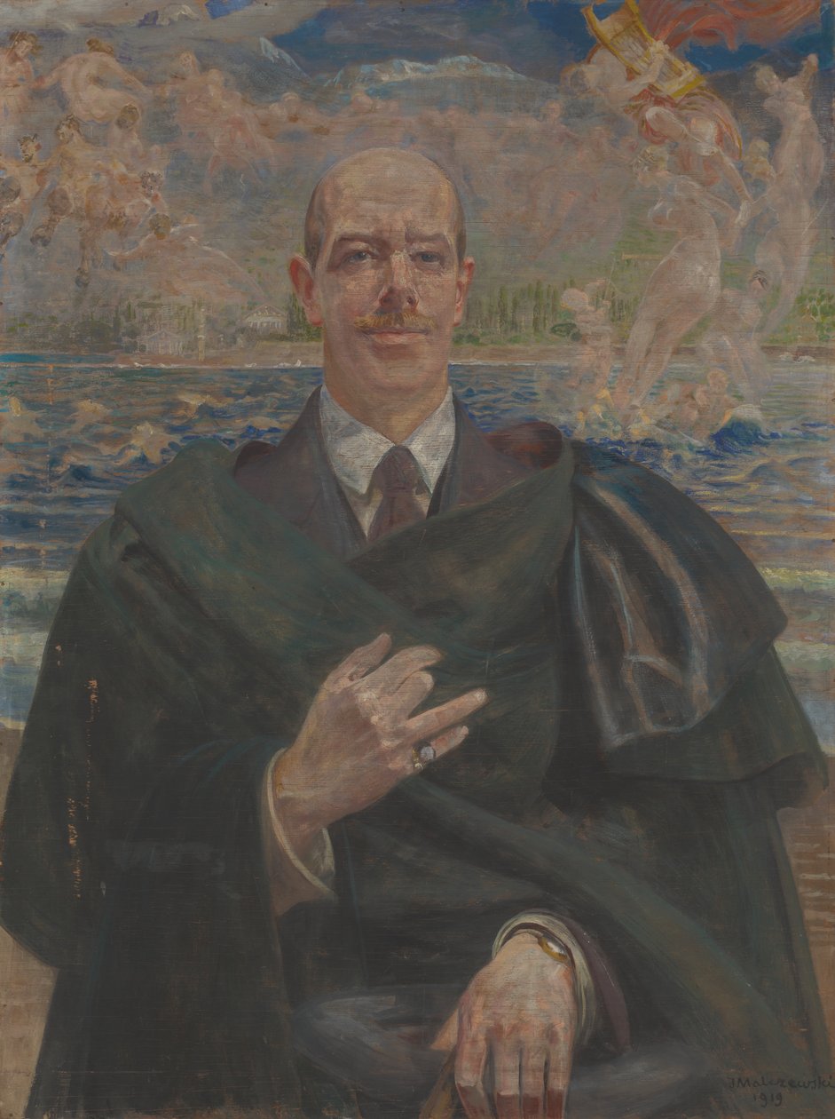 Alfred Biesiadeckin muotokuva tekijältä Jacek Malczewski