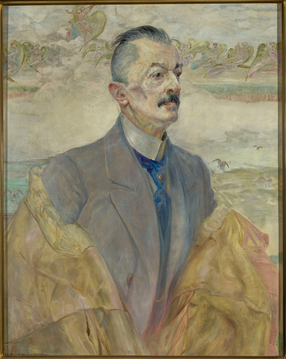 Historioitsija August Sokołowskin muotokuva tekijältä Jacek Malczewski
