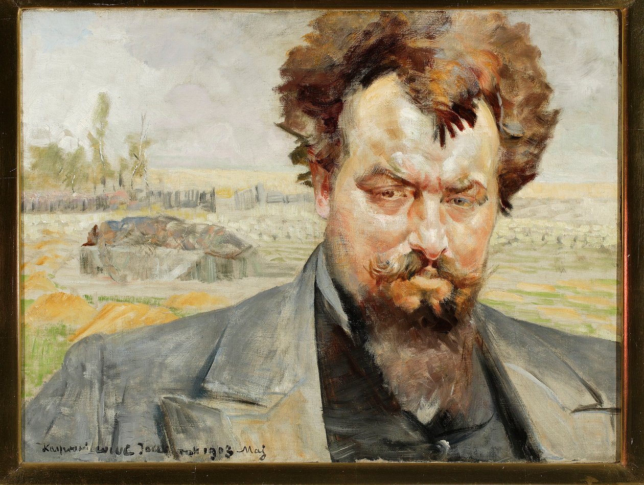 Jan Kasprowiczin muotokuva tekijältä Jacek Malczewski
