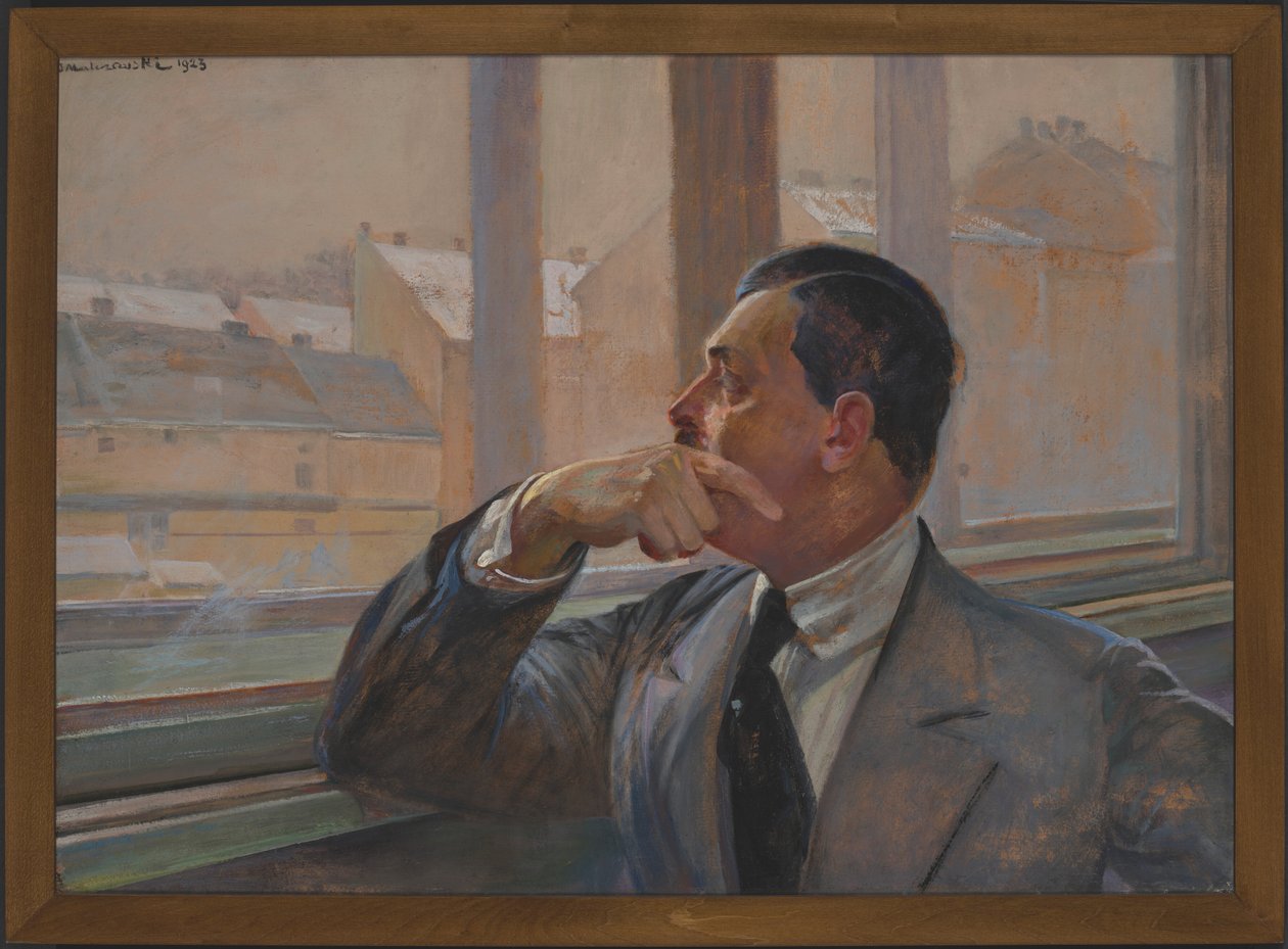Mieczysław Gąseckin muotokuva tekijältä Jacek Malczewski