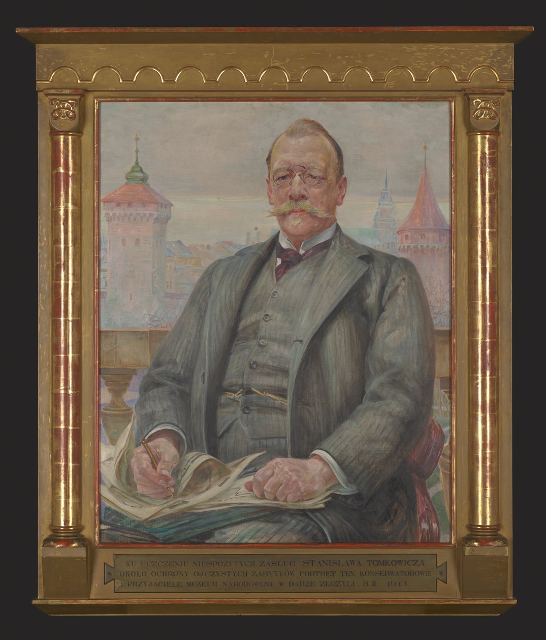 Stanisław Tomkowiczin muotokuva tekijältä Jacek Malczewski