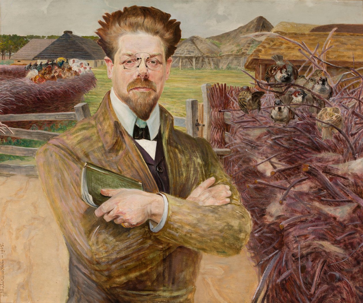 Władysław Reymontin muotokuva tekijältä Jacek Malczewski