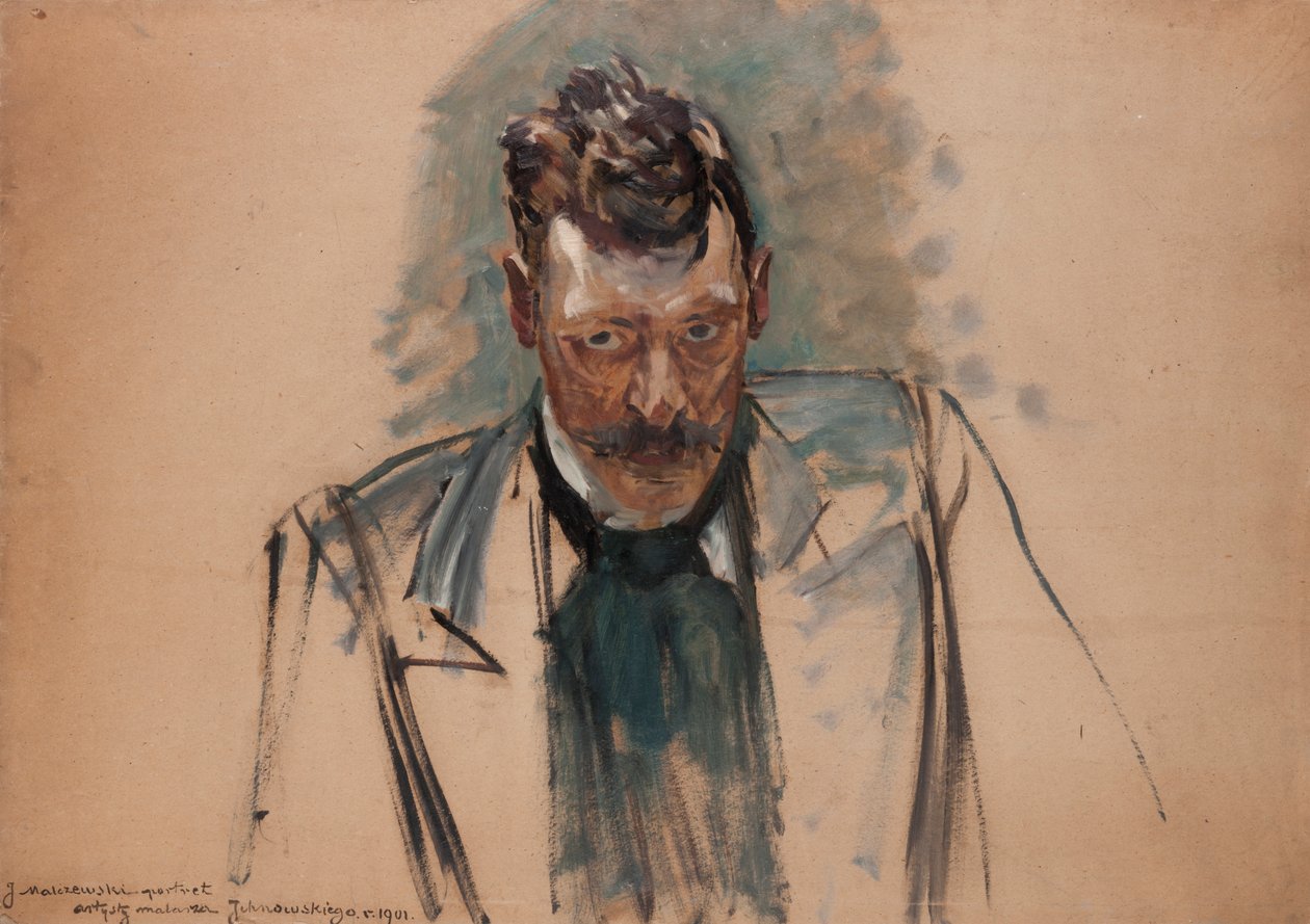 Taidemaalari Ichnowskin muotokuva tekijältä Jacek Malczewski