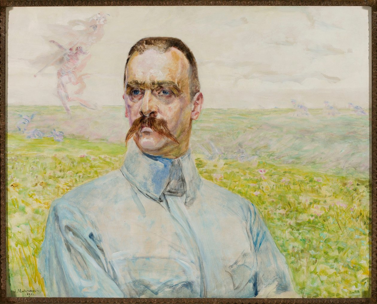 Prikaatikenraali Józef Piłsudskin muotokuva tekijältä Jacek Malczewski