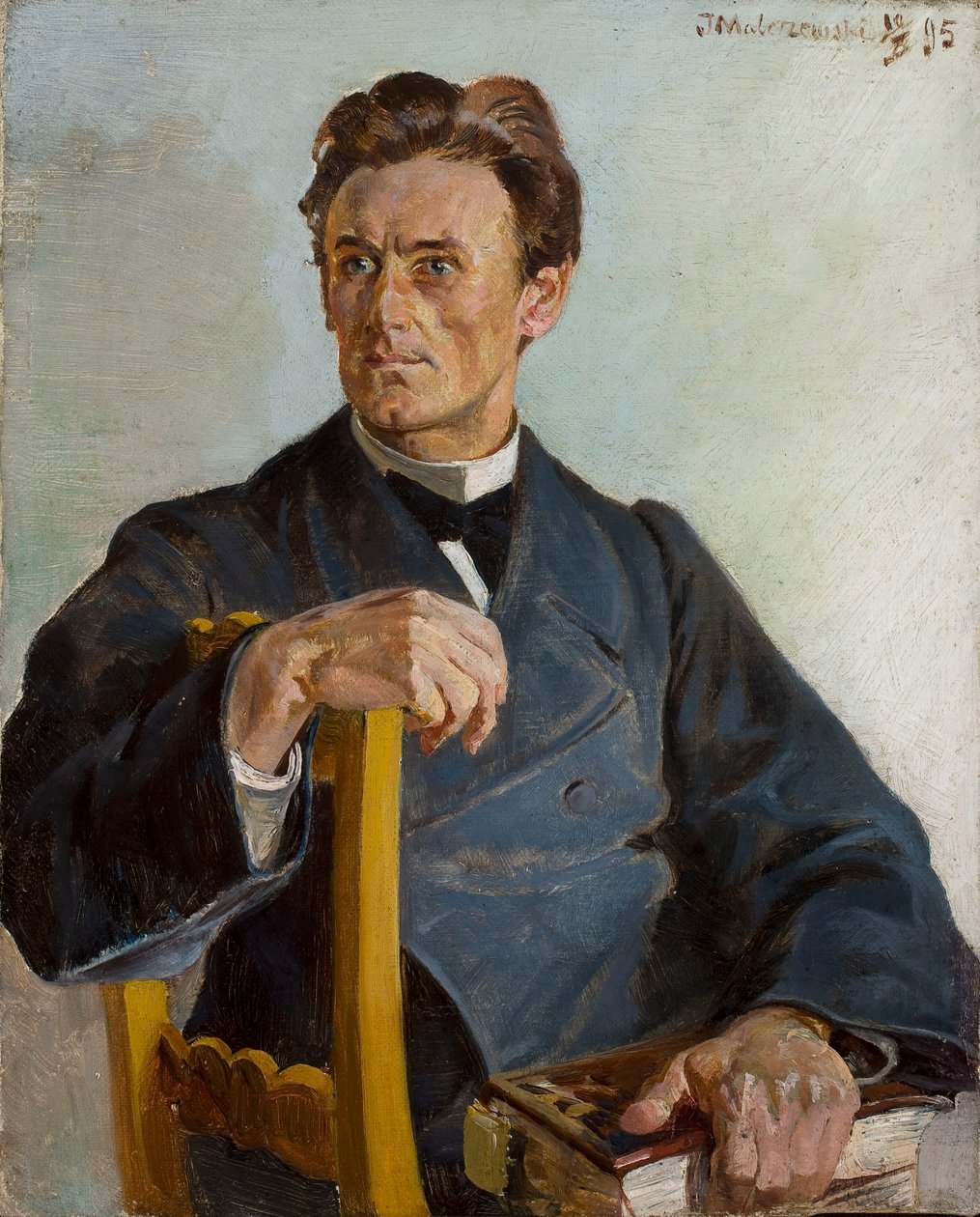 Pappi Henryk Radomińskin muotokuva (1857-1933) tekijältä Jacek Malczewski