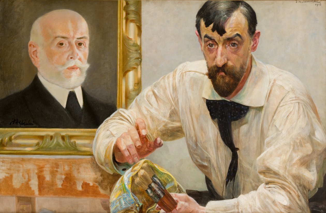 Taidemaalari Stanisław Dębickin muotokuva tekijältä Jacek Malczewski