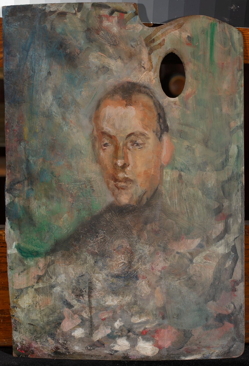Taiteilija Rafałin pojan muotokuva tekijältä Jacek Malczewski