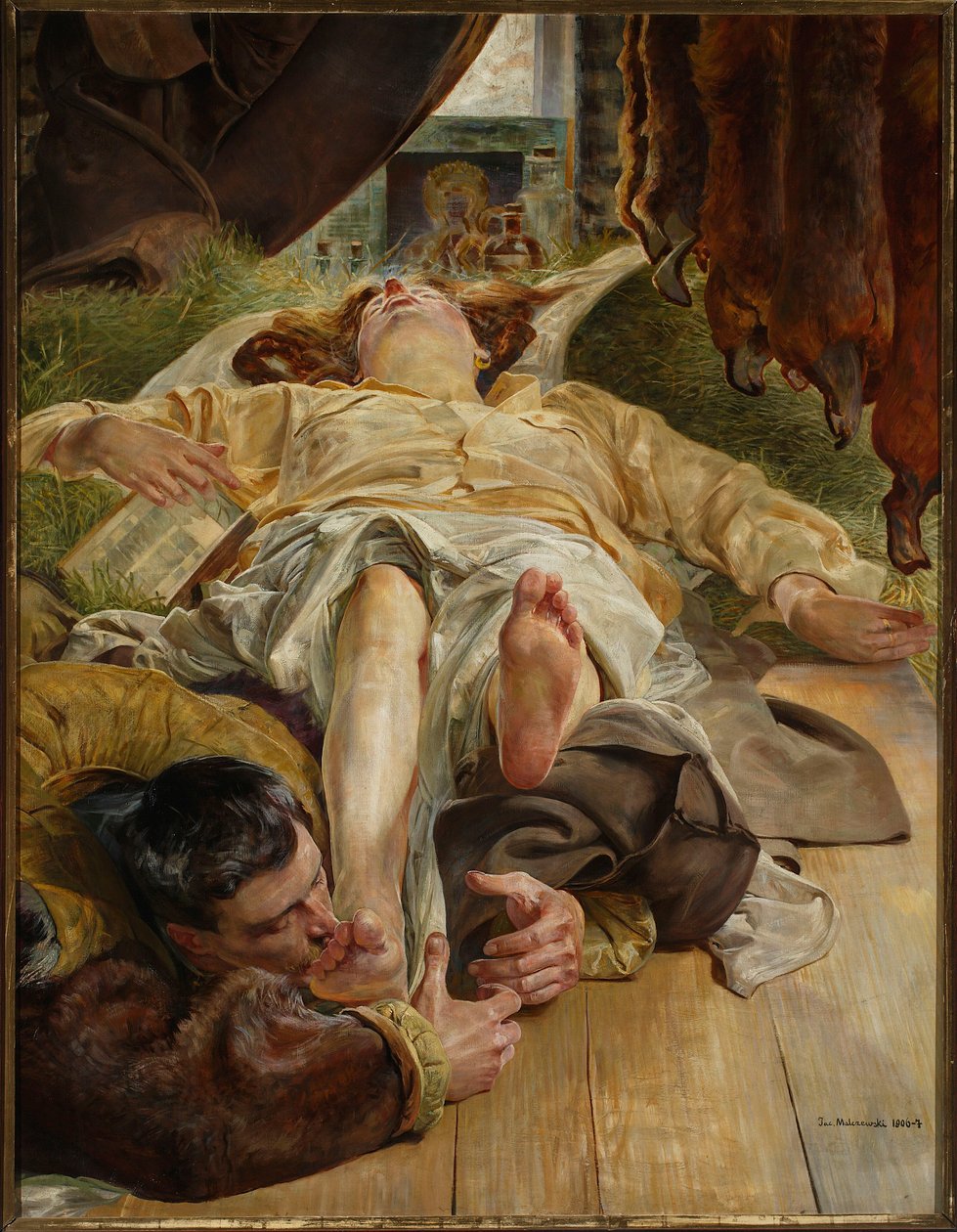 Ellenan kuolema tekijältä Jacek Malczewski