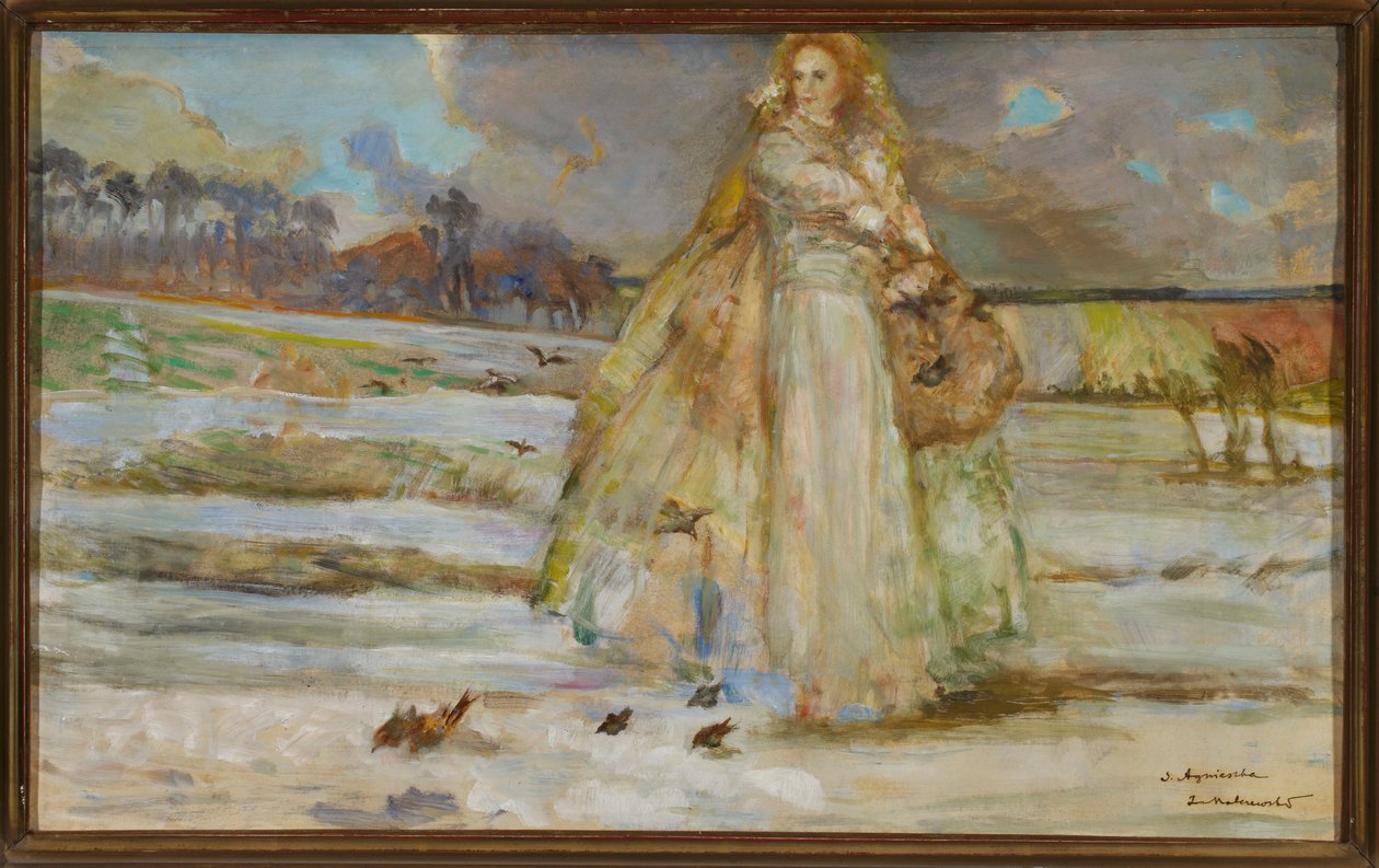 Pyhä Agnieszka tekijältä Jacek Malczewski