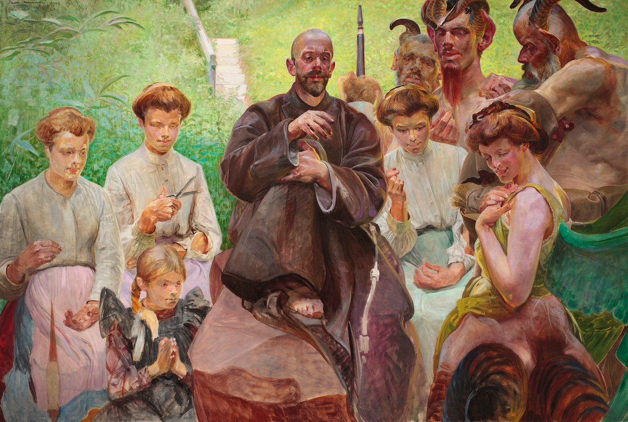 Pyhä Franciscus tekijältä Jacek Malczewski