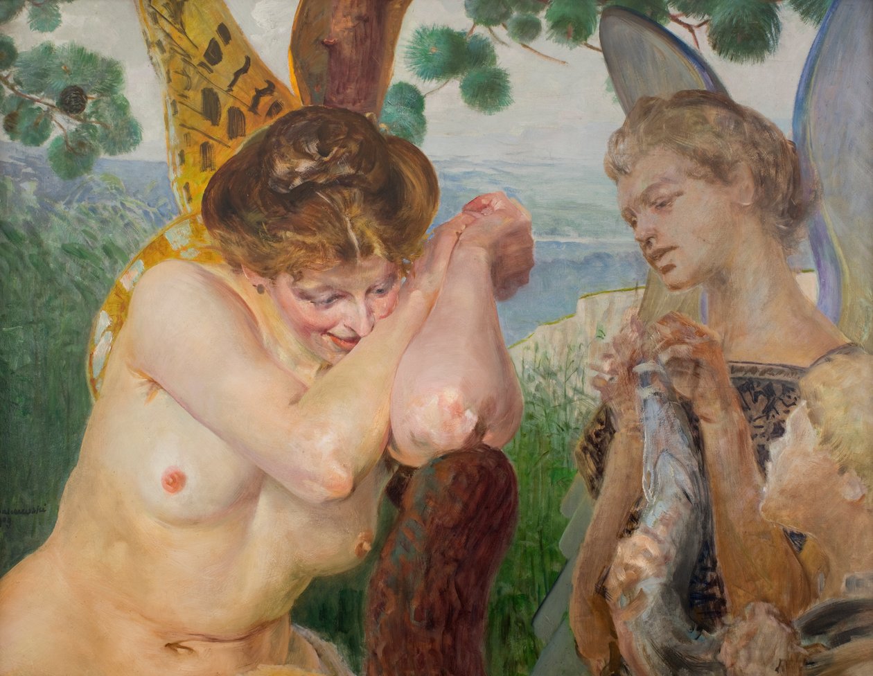 Tobias ja harpyija tekijältä Jacek Malczewski