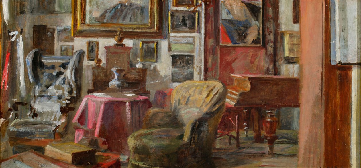 Lusławicien näyttelytilan sisustus tekijältä Jacek Malczewski