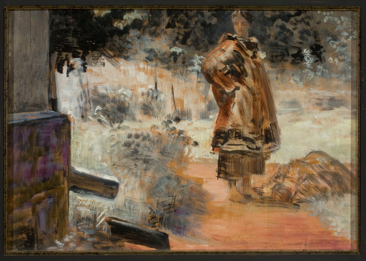 Myrkytetty kaivo, luonnos tekijältä Jacek Malczewski