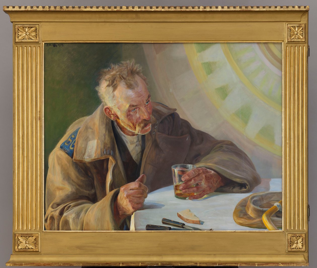 Karkotettu – triptyykin vasen osa tekijältä Jacek Malczewski