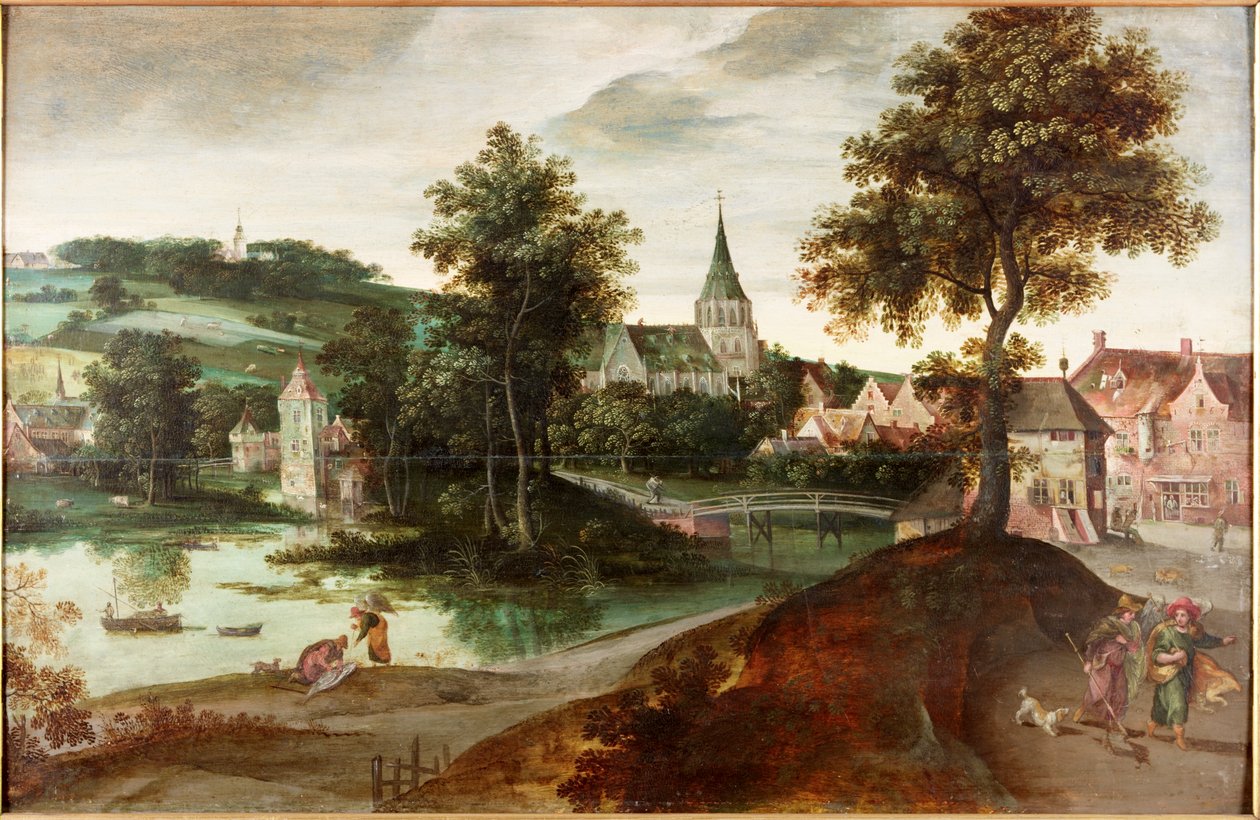 Tobias ja enkeli, 1567 tekijältä Jacob Grimmer