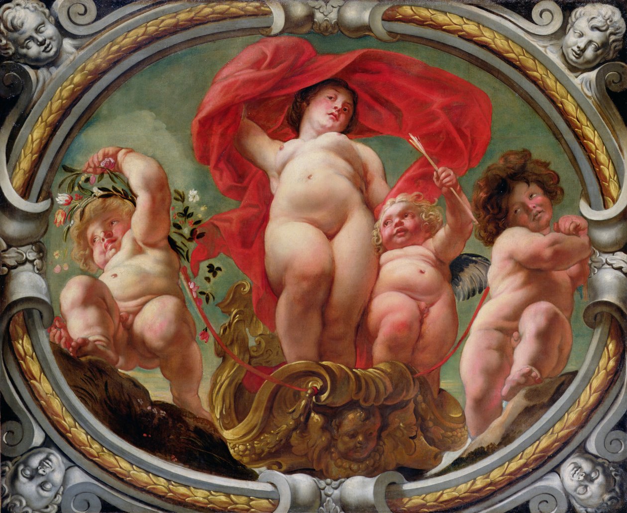 Kaksoset, horoskooppimerkeistä (katso myös 196700-196711) tekijältä Jacob Jordaens